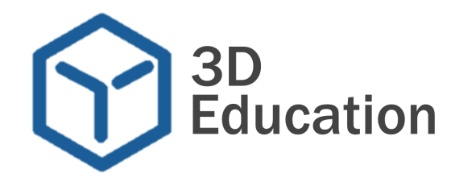 Logotipo de 3D Education